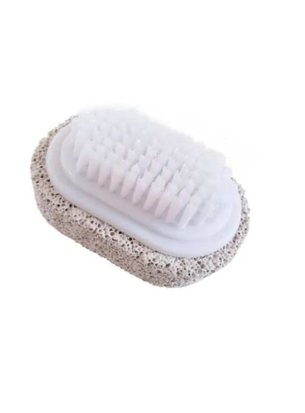 Escobilla De Uñas Con Piedra Pome