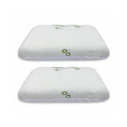 Pack 2 Almohadas Viscoelasticas Bamboo Gel 60x40x12