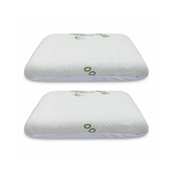 Pack 2 Almohadas Viscoelasticas Bamboo Gel 60x40x12