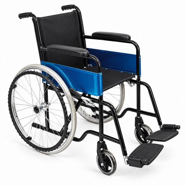 Silla De Ruedas Pediatrica Niño | Negra