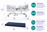 Cama Clínica Eléctrica De Uso General 6 Funciones