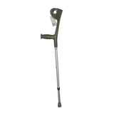Pack bastón europeo codera fija + Regatón gris 1,9 cm