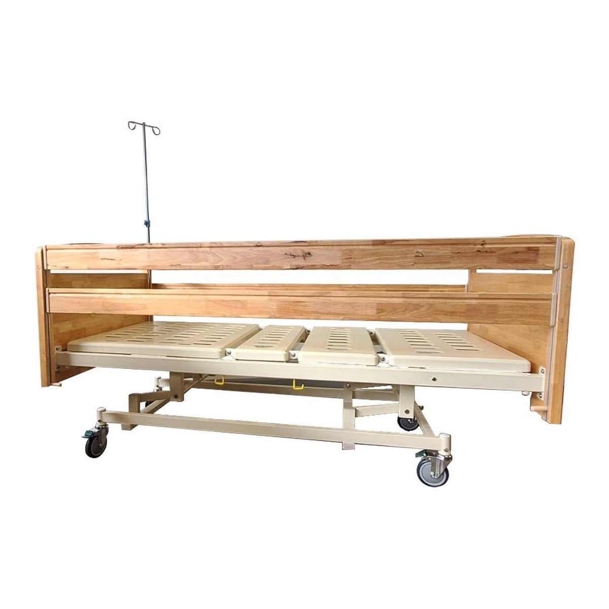 Cama Clínica Eléctrica 4 Posiciones Madera - Exhibición
