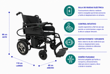 Silla De Ruedas Eléctrica B1 Premium Azul
