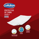 Sabanilla Protector De Cama Cotidian 8 Unid