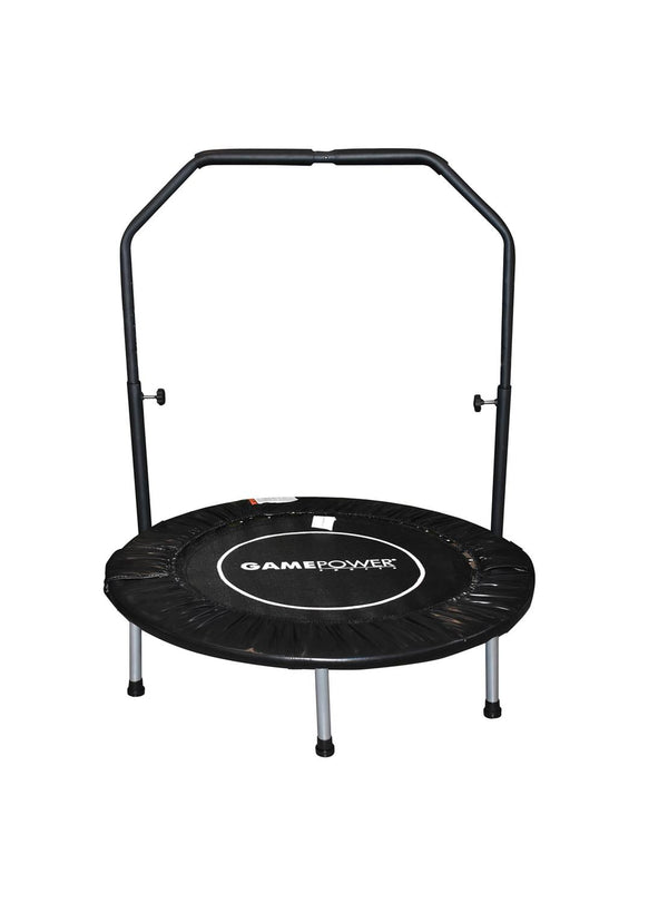 Mini Trampolín Fitness Con Baranda 92cm