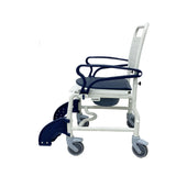 Silla De Ducha Wc Azul Hamburg