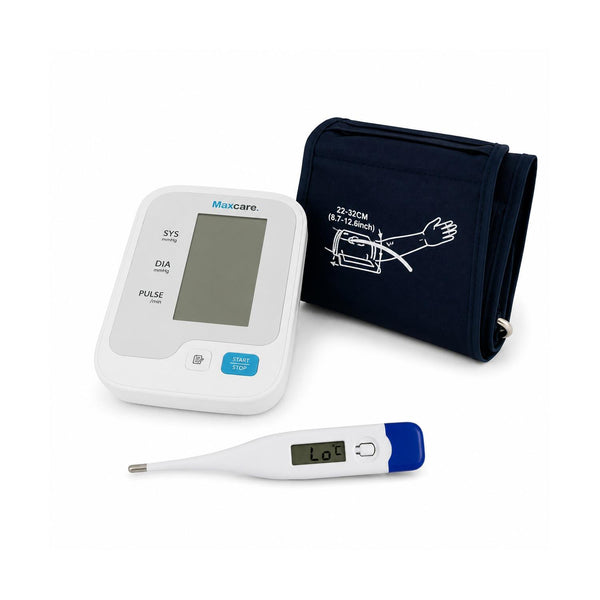 Pack medidor de presión para brazo  + Termómetro digital rígido