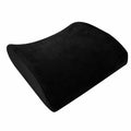 Cojín Espalda Soporte Lumbar Comfort Negro