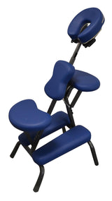 Silla De Masajes Plegable Premium Azul + Bolso
