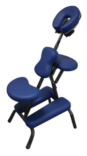 Silla De Masajes Plegable Premium Azul + Bolso