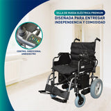 Silla De Ruedas Electrica A1 Deluxe - Doble Bateria