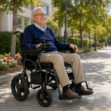 Silla De Ruedas Eléctrica C1 Pro - Negra