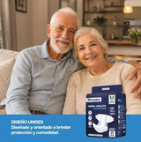 Pack 12 Pañal Adulto Maxcare Plus Talla M - 96 Unidades