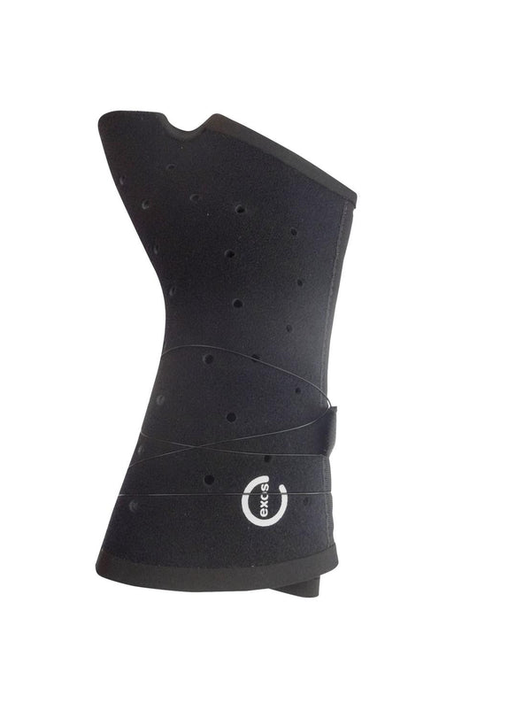 Muñequera Férula Pulgar Larga Derecha Negra Talla XS