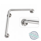 Barra Seguridad Muro Acero Inoxidable 90°