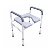 Alza Baño Ajustable con Apoyabrazos