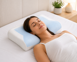 Almohada Cervical Viscoelastica Gel Comfort 60x38x12/8