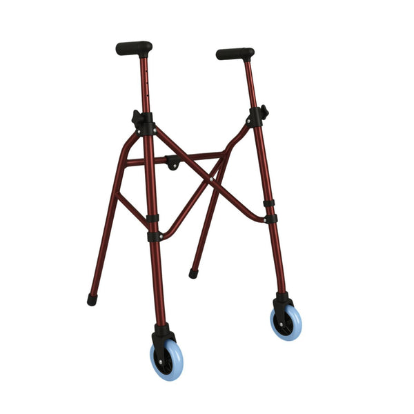 Andador de Aluminio Compacto con Ruedas