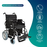 Silla De Ruedas Electrica A1 Deluxe - Doble Bateria