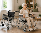 Pack 2 Silla de Rueda Sobrepeso Bariátrica Strong 51 cm
