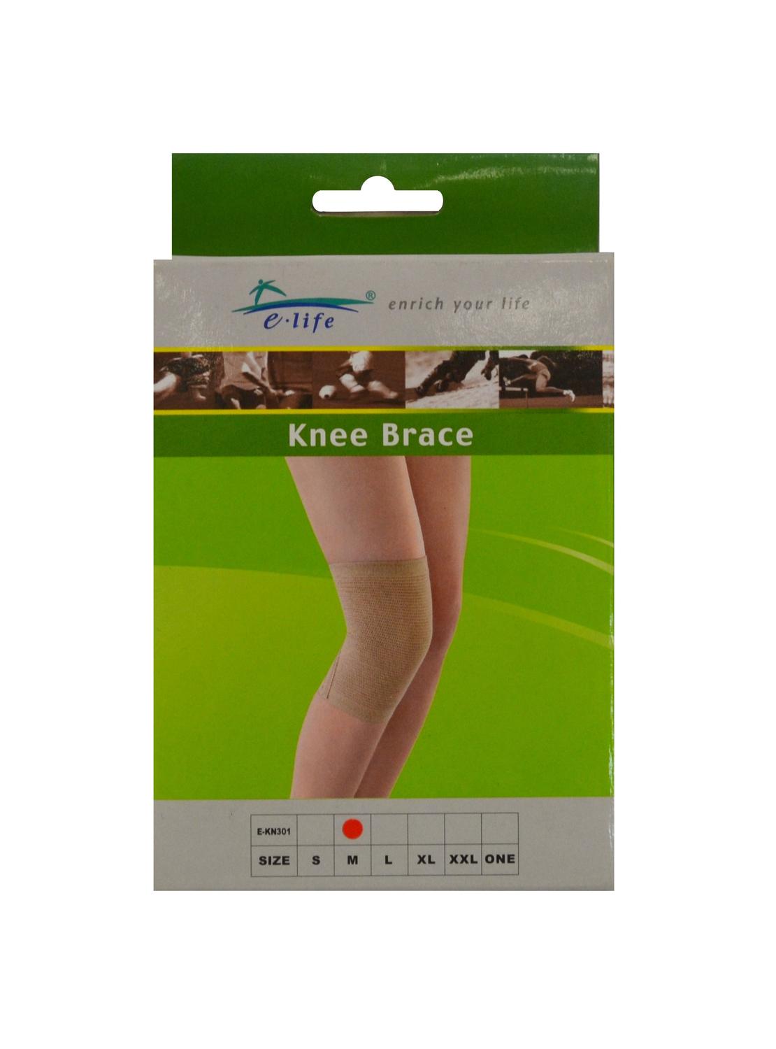 E-Life Rodillera Elastica Talla M Isotemp
