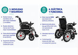 Silla de Ruedas Eléctrica Adulto Sport
