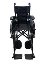 Silla De Ruedas Pediátrica Niños Negra Ultra Liviana