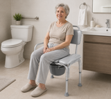 Silla De Transferencia Con Silla De Baño/WC Acolchada 3 En 1