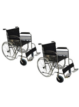 Pack 2 Silla de Rueda Sobrepeso Bariátrica Strong 51 cm