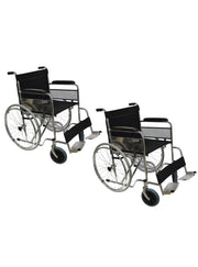 Pack 2 Silla de Rueda Sobrepeso Bariátrica Strong 51 cm