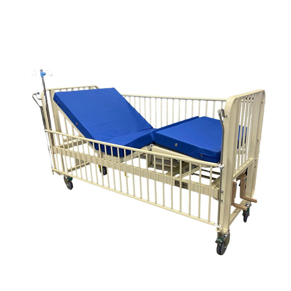 Cama Clinica Pediátrica Manual 2 Posiciones Plus + Colchon 8cm