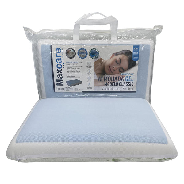 Almohada Viscoelastica Gel Bamboo Pro 63x40x10