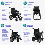 Silla De Ruedas Eléctrica B1 Premium Azul