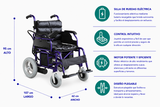 Silla De Ruedas Eléctrica Liviana D2 Prime