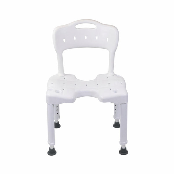 Silla de Ducha Baño con Rebaje y Ajuste de Altura