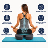 Cojín Ortopédico Coxis Asiento Ergonométrico 44.5*36*6.8
