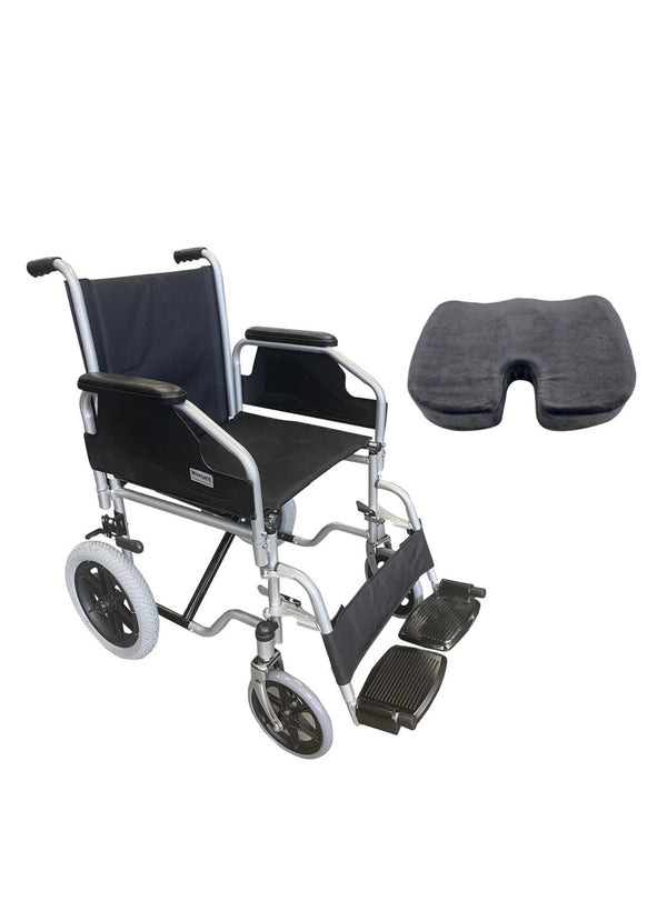Pack Silla De Rueda Geriátrica Ultra + Cojín Ergonometrico