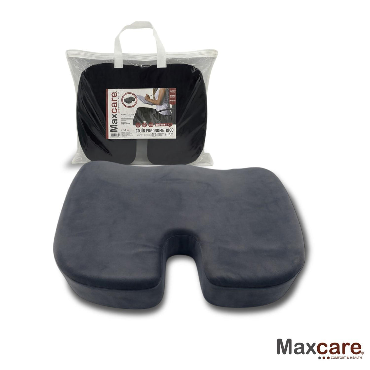 Cojín Ortopédico Coxis Asiento Ergonométrico 44.5*36*6.8