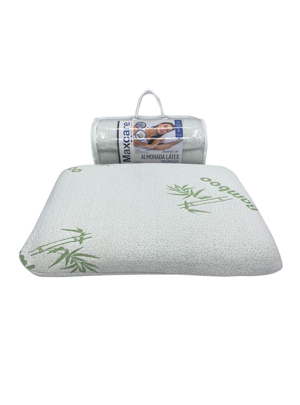 Almohada Cojín Látex Orificios 60X40X6 Cm