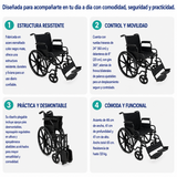 Silla De Ruedas Estándar Plus Desmontable