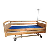 Cama Clínica Eléctrica 3 Posiciones Madera + Colchón 8cm
