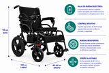 Silla De Ruedas Eléctrica C1 Pro - Negra