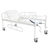 Cama Clinica Manual 2 Pos Lite + Colchon 8cm + Antiescaras
