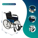 Silla De Ruedas Pediatrica Niño - Reacondicionada