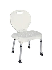 Silla De Baño Ducha Plegable Con Drenaje Ajustable Portátil