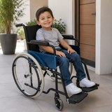 Silla De Ruedas Pediatrica Niño | Negra