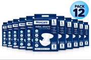 Pack 12 Pañal Adulto Maxcare Plus Talla L - 96 Unidades