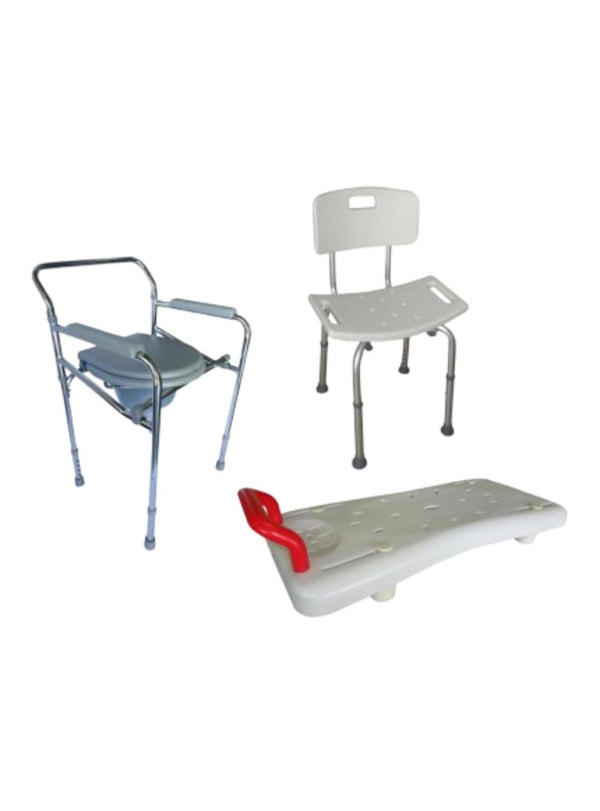 Pack Baño: Baño Portátil + Silla De Baño Respaldo Extraible + Tabla Tina Basic