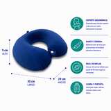 Almohada De Viaje Cuello Soft & Comfort 30x29x9